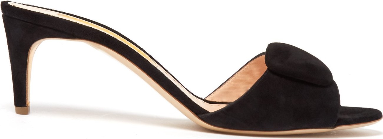 Rupert Sanderson Gwineth 60 suede mules