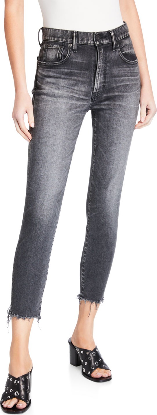 Moussy Vintage Westcliffe Cropped Skinny High-Rise Jeans
