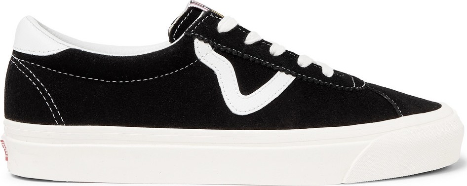 Vans Anaheim Factory UA Style 73 DX Leather-Trimmed Suede Sneakers