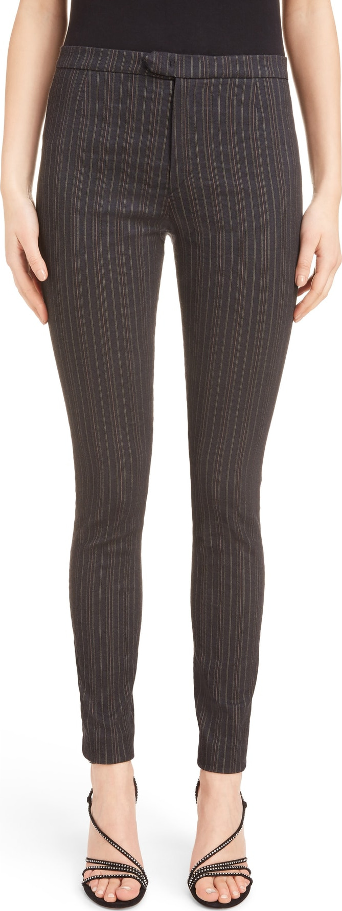 Isabel Marant Kenton Pinstripe Stretch Pants