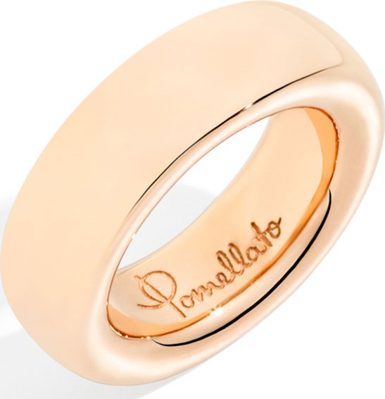 Pomellato 18k Rose Gold ICONICA Ring, Size 51