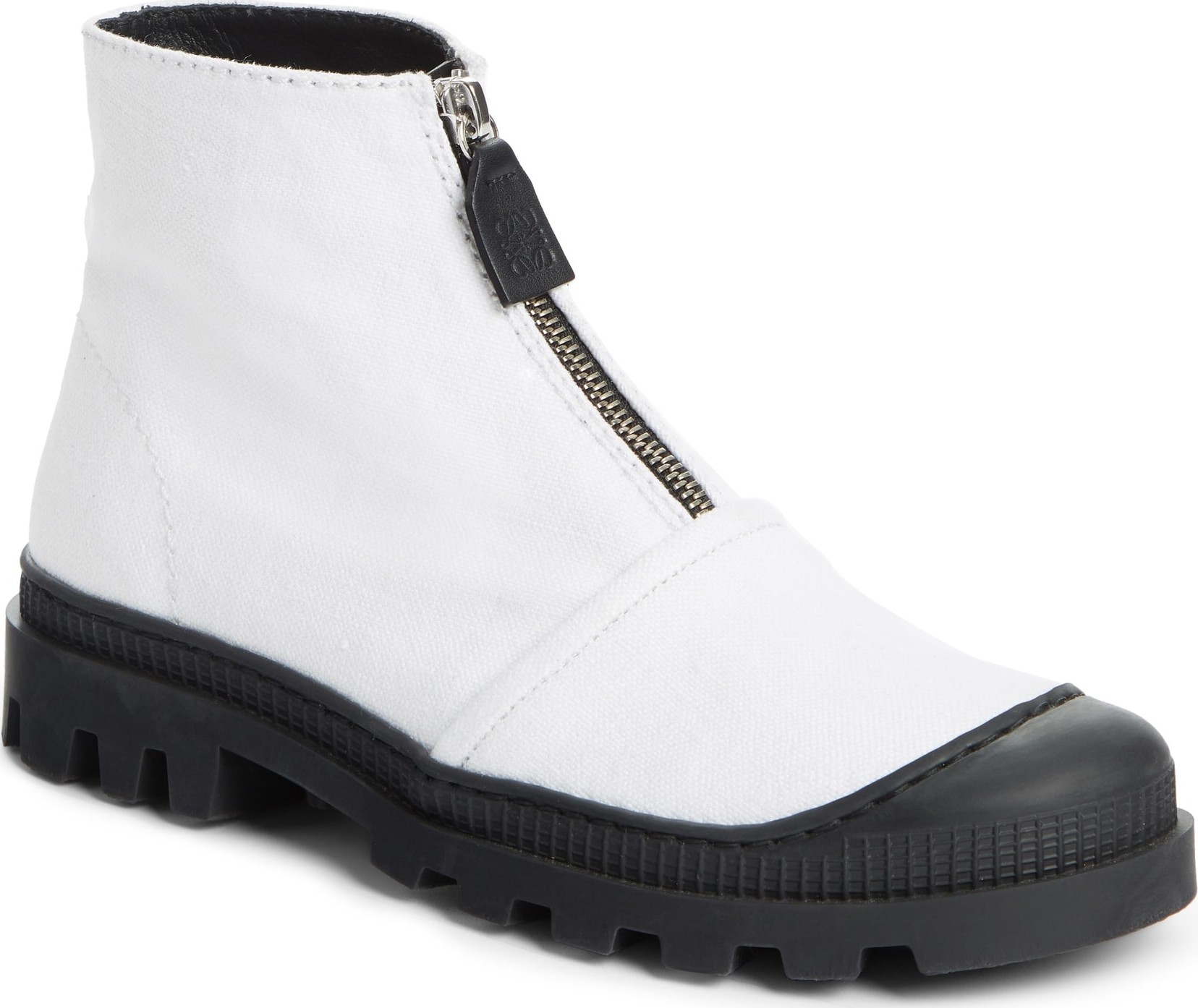 LOEWE Front Zip Bootie