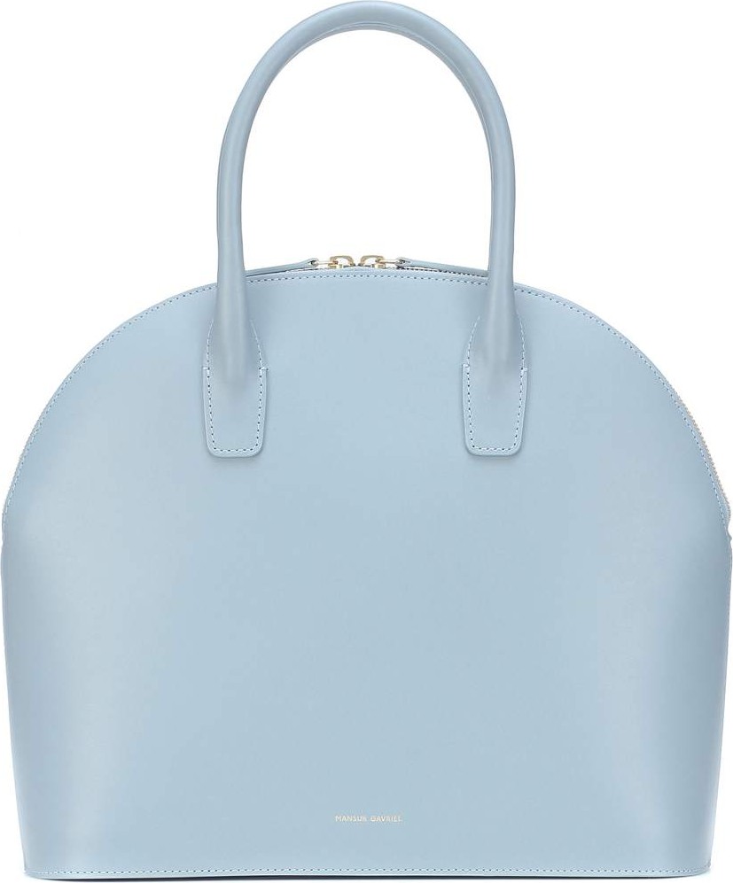 Mansur Gavriel Rounded leather top-handle bag