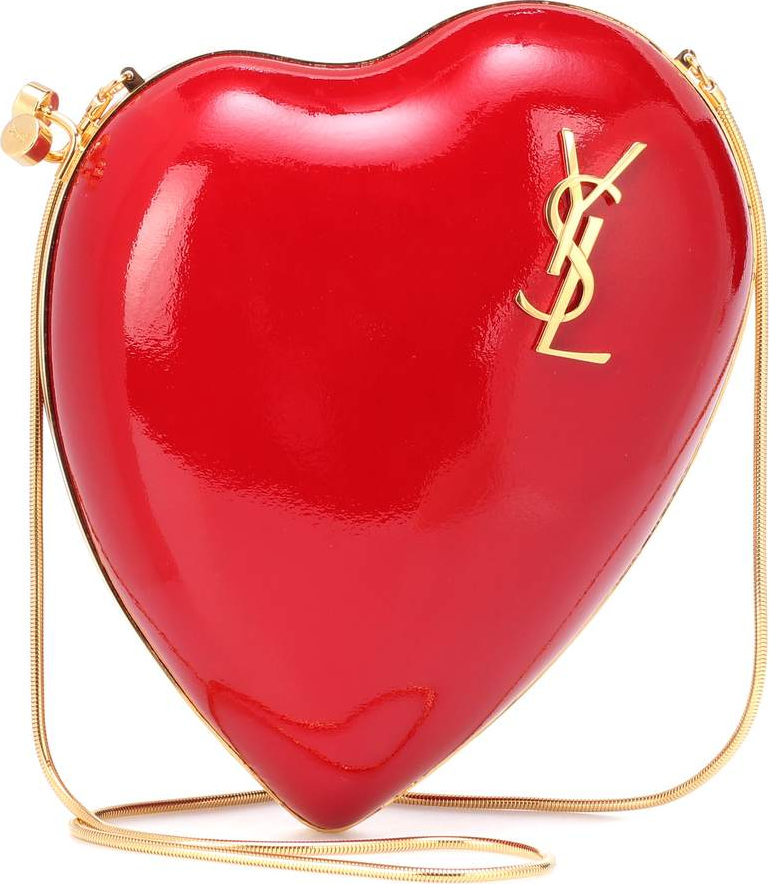Saint Laurent Love Box leather shoulder bag