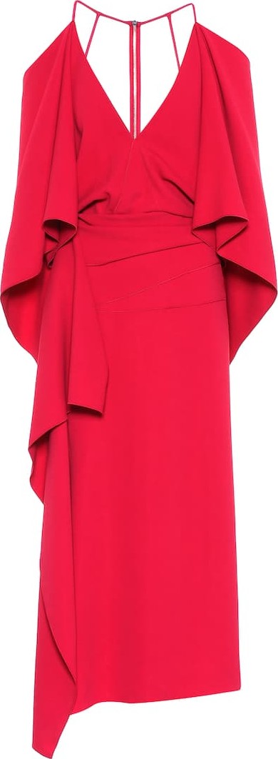 Roland Mouret Vincent crêpe dress
