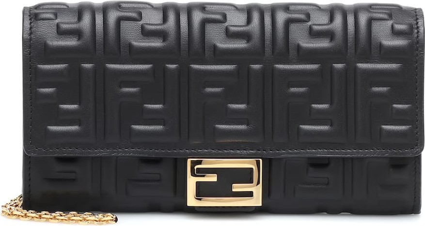 Fendi Baguette Continental leather wallet