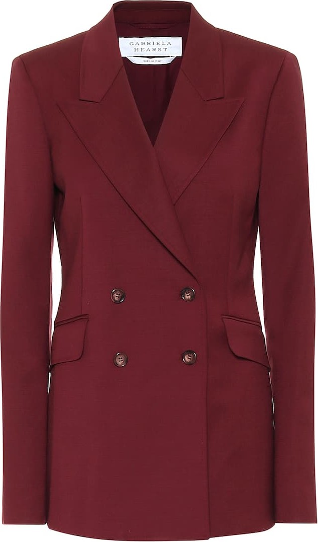 Gabriela Hearst Angela stretch-wool blazer