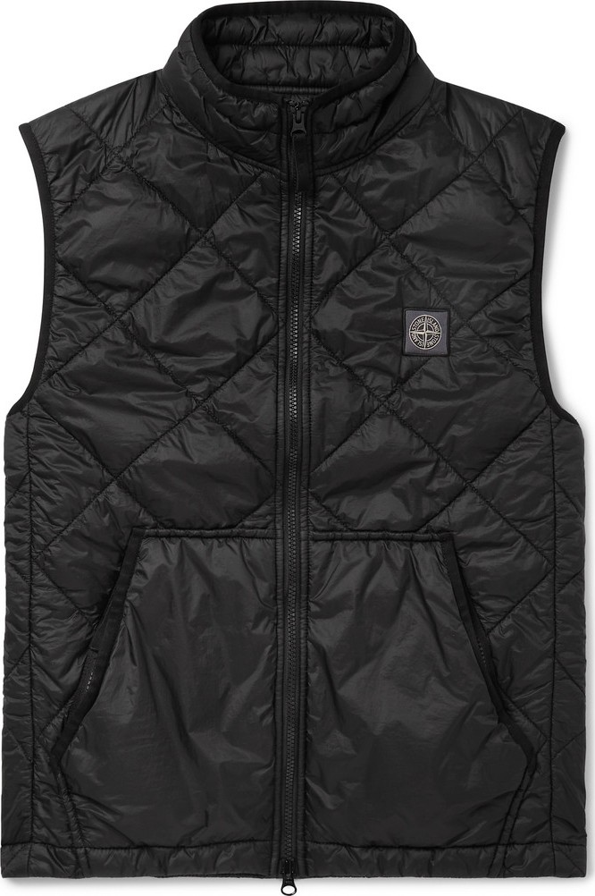 Stone Island Garment-Dyed Quilted Shell Gilet