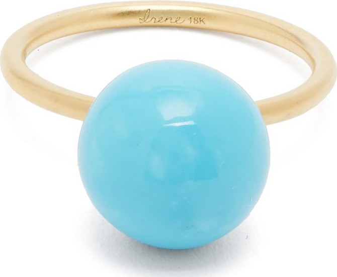 Irene Neuwirth Turquoise & 18kt gold ring