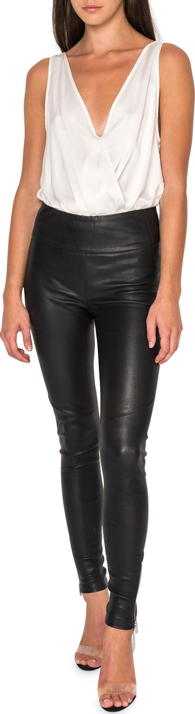 LAMARQUE Ama Skinny Leather Pants