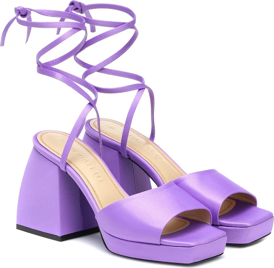 Nodaleto Bulla Marshall satin sandals