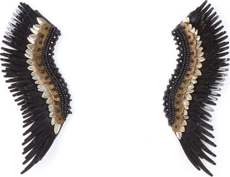 Mignonne Gavigan New York Madeline Layne Beaded Statement Earrings