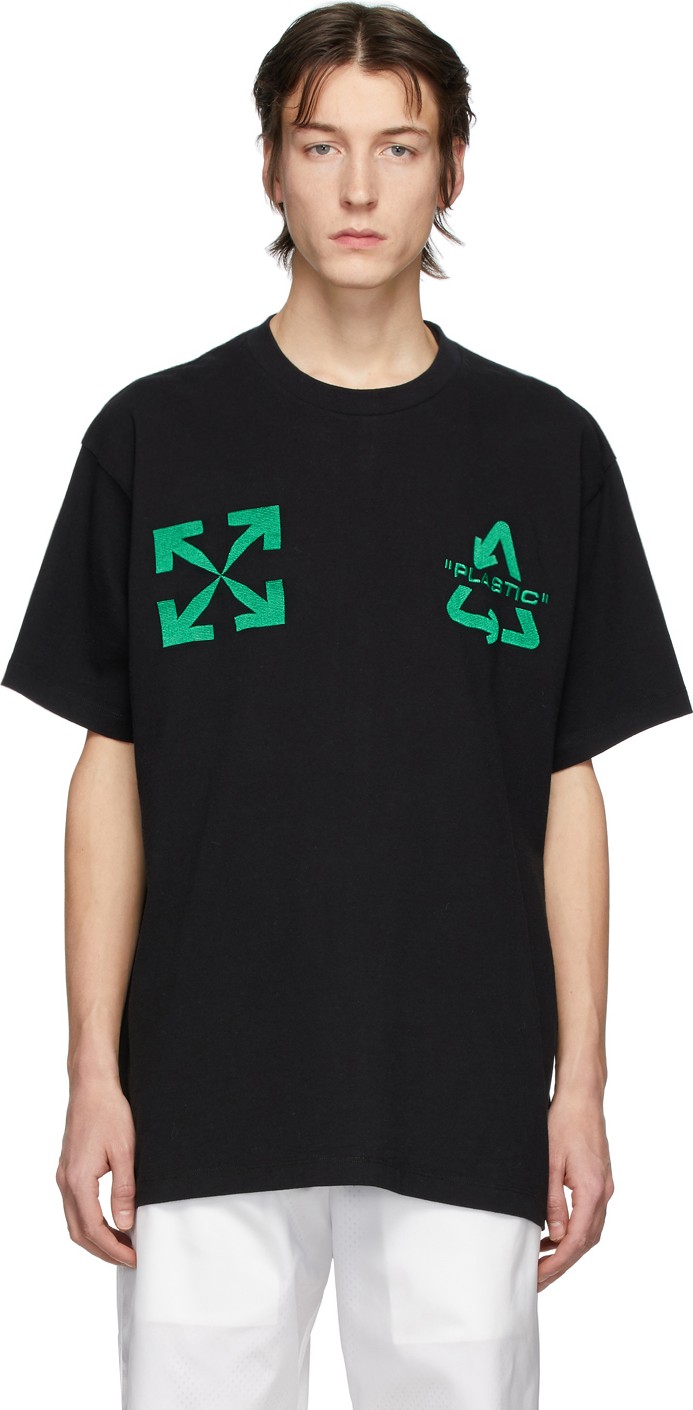 Off White Black Universal Key T-Shirt