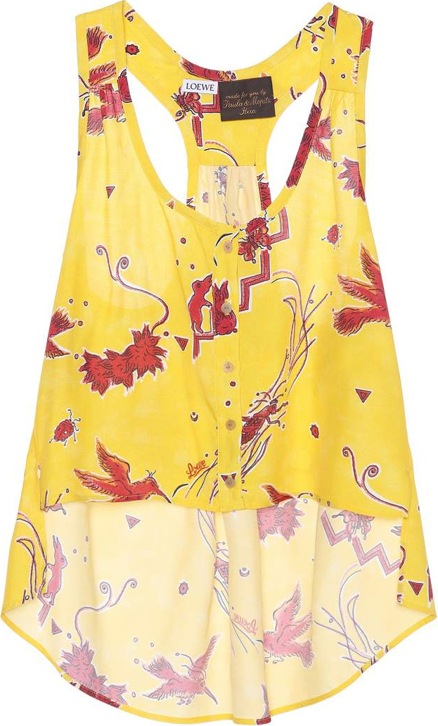 LOEWE X Paula's Ibiza printed top