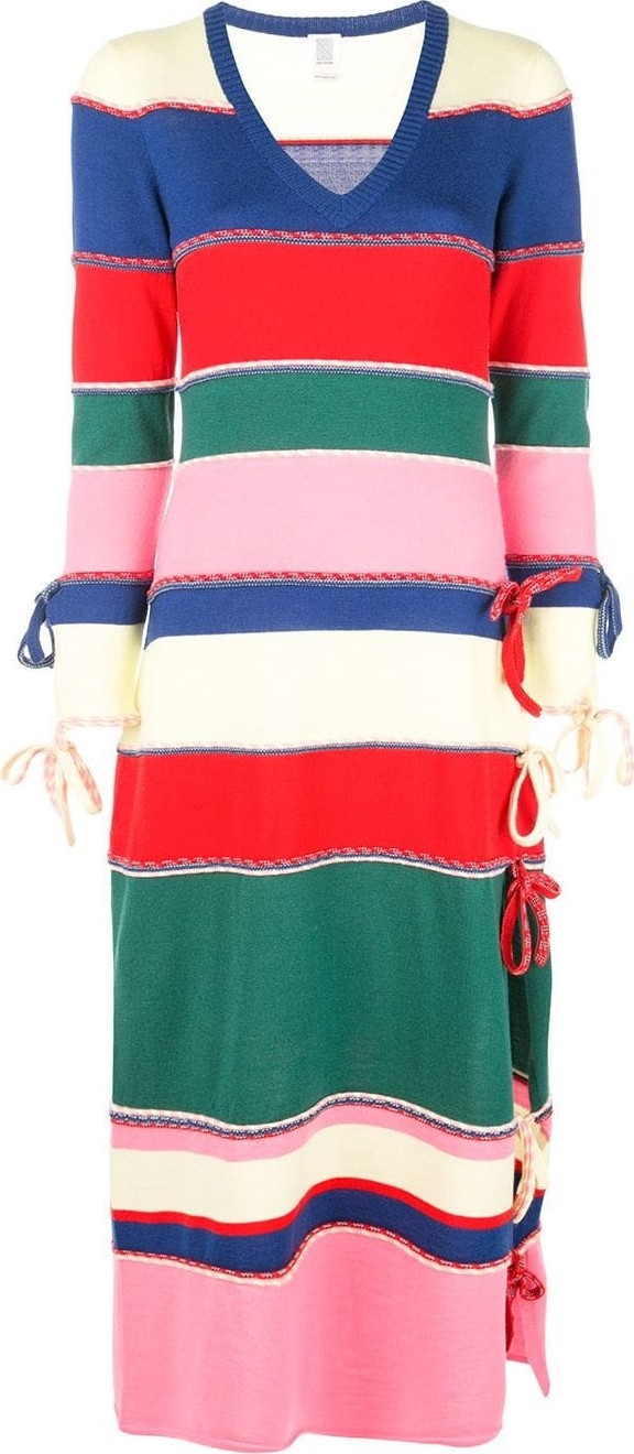 Rosie Assoulin striped knitted dress
