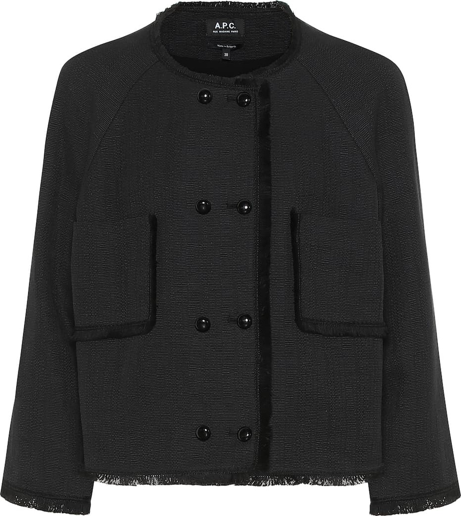 A.P.C. Fabiola tweed jacket