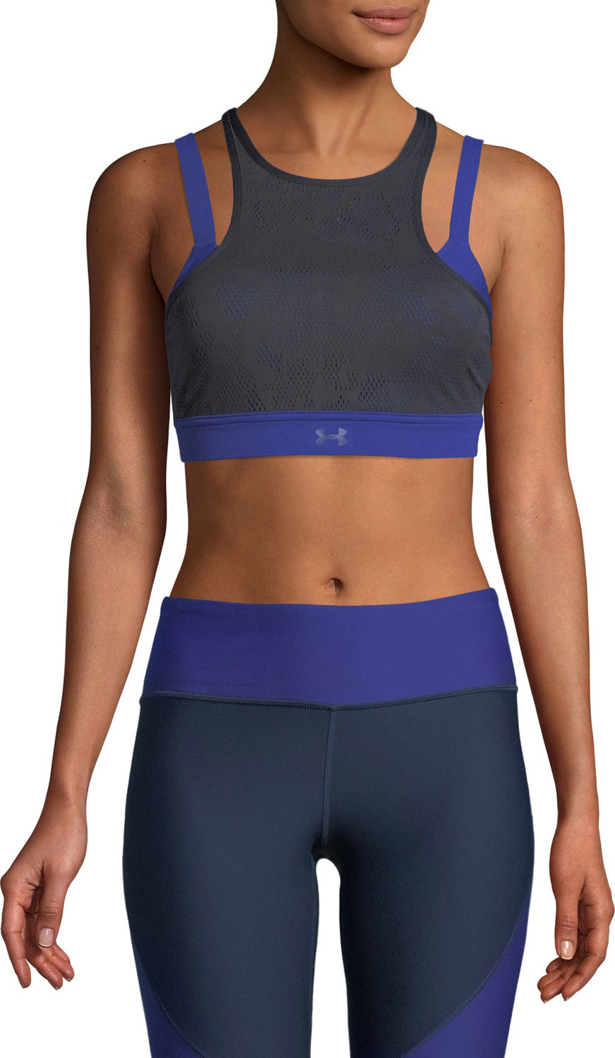 Under Armour Vanish Mesh Mid-Impact Sports Bra