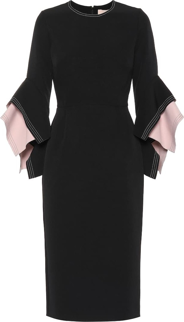 Roksanda Ronda crêpe dress