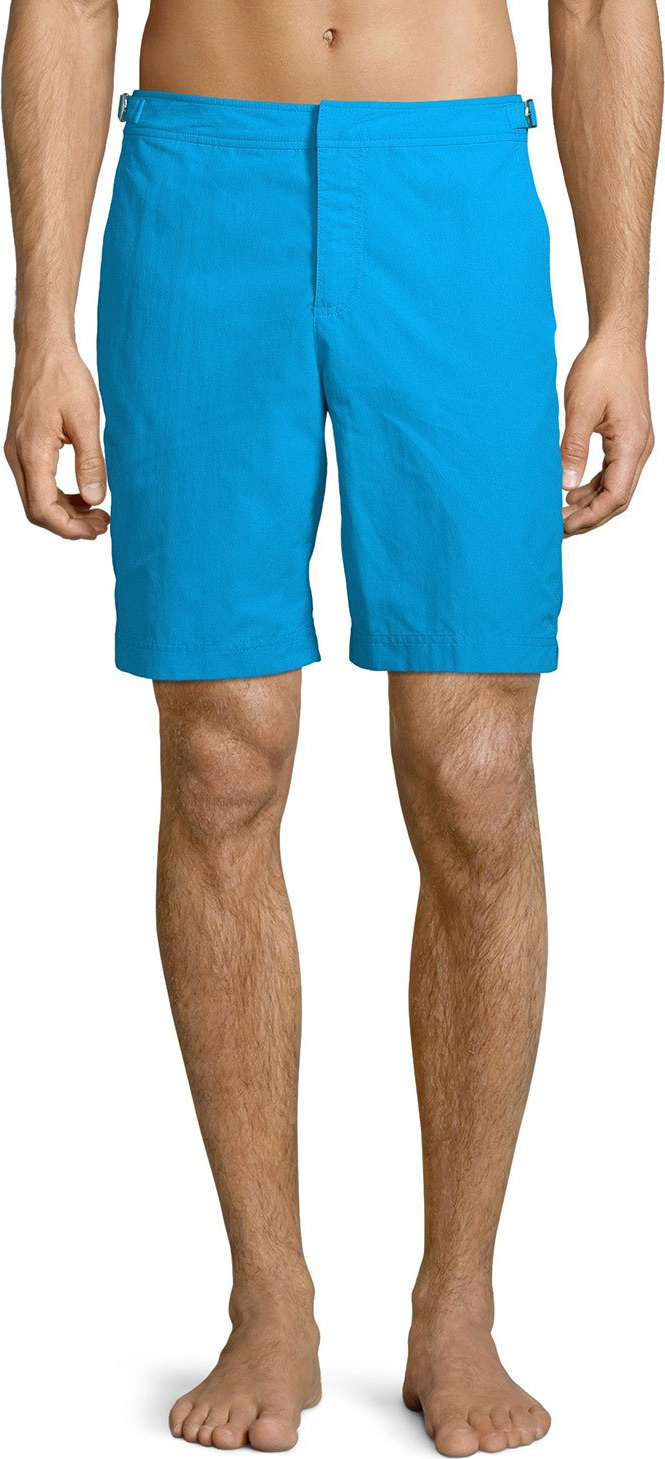Orlebar Brown Men's Dane II Solid Swim Trunks