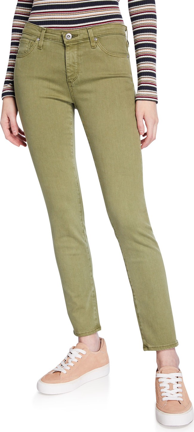 AG Jeans Prima Mid-Rise Ankle Cigarette Jeans