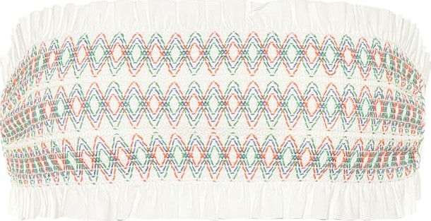 Tory Burch Costa bandeau bikini top