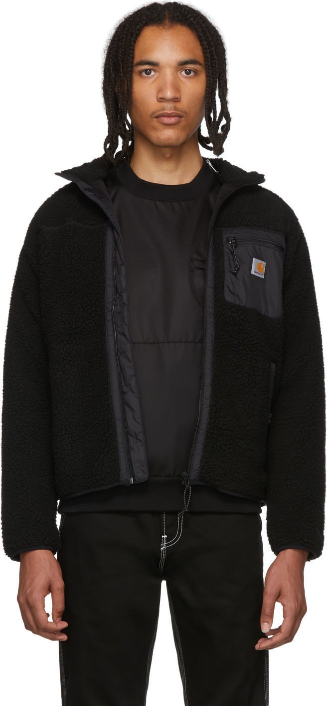 Carhartt Work In Progress Black Prentis Liner Sweatshirt