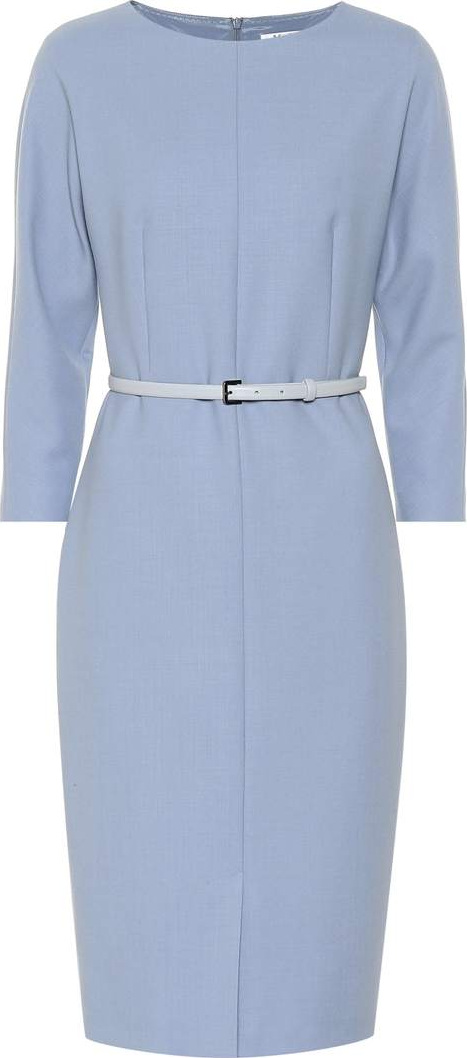 Max Mara Karub stretch wool crêpe dress