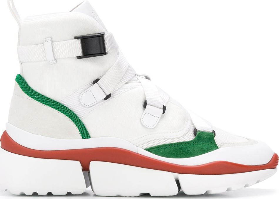 Chloe high top sonnie sneakers