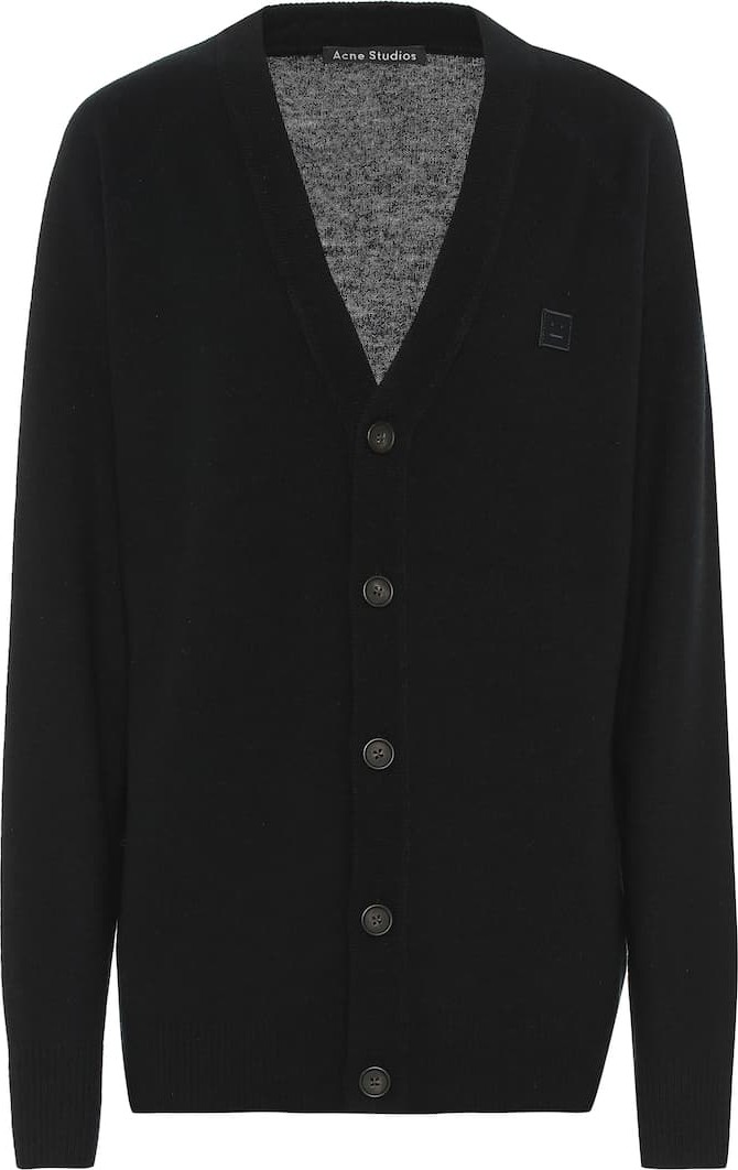 Acne Studios Face wool cardigan