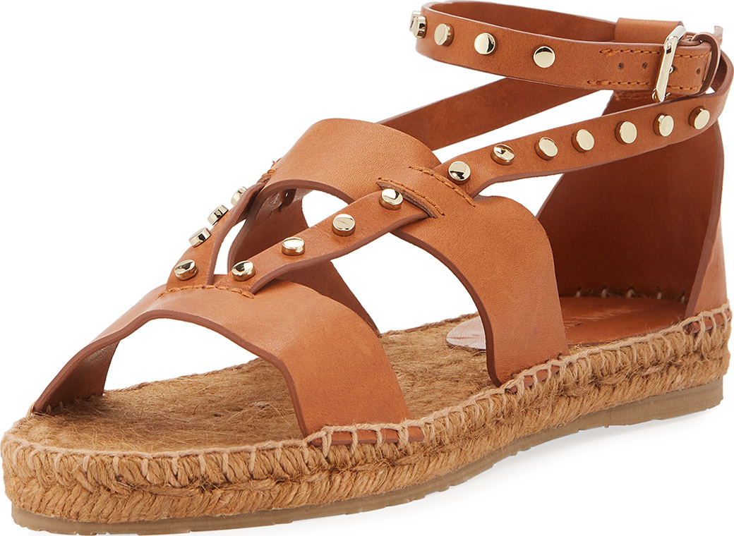 Jimmy Choo Denise Flat Studded Sandal