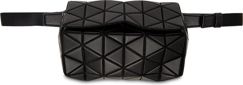 Bao Bao Issey Miyake Black Matte Sherpa Pouch