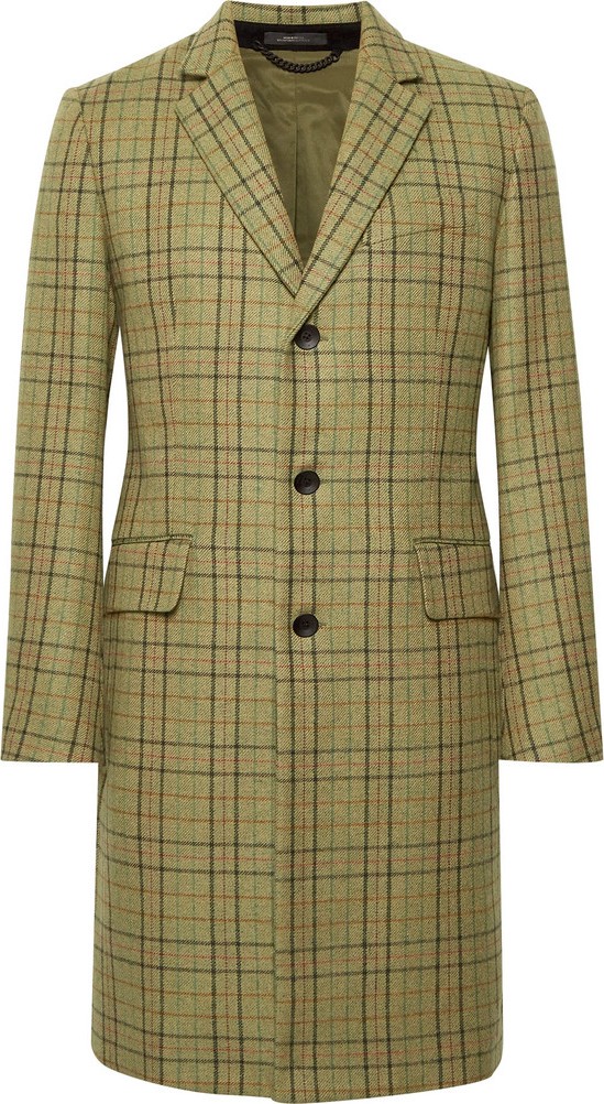 Rag & Bone Yorke Plaid Wool Coat