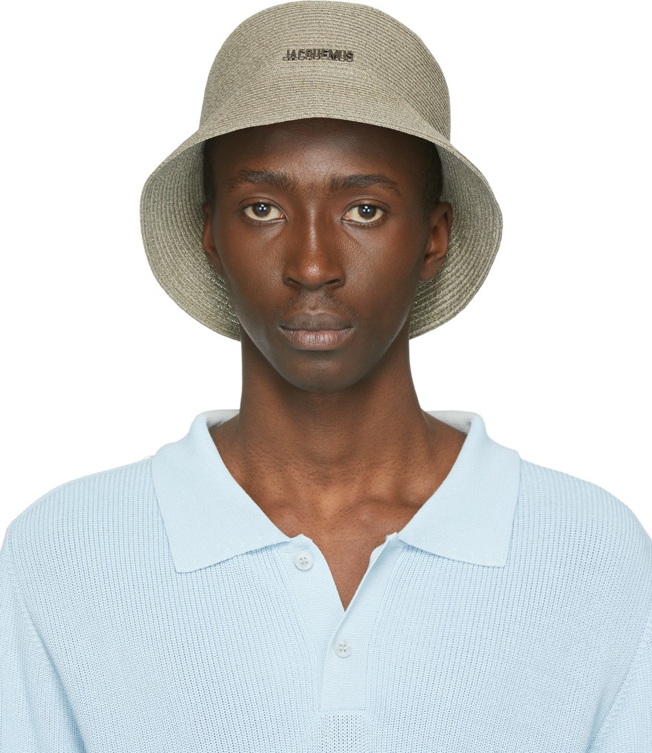 Jacquemus Green 'Le Bob Manosque' Bucket Hat