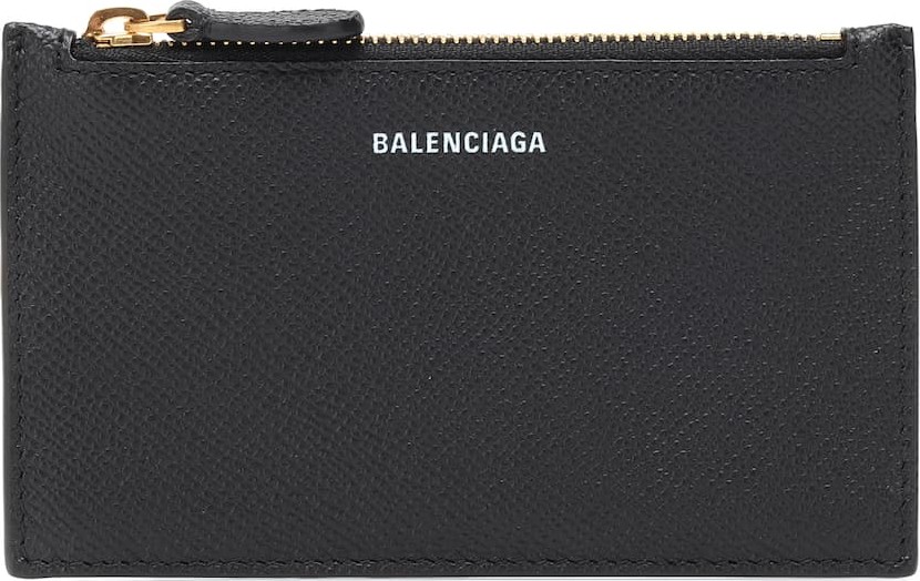 Balenciaga Ville Long leather card holder