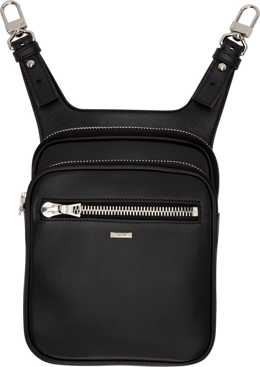 Amiri Black Hip Pouch