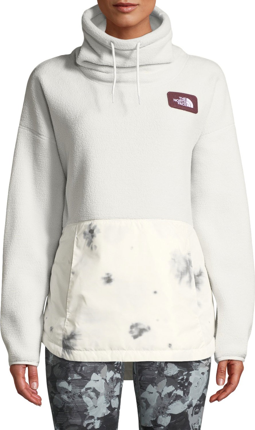 The North Face Riit Fleece Cowl-Neck Pullover Sweater