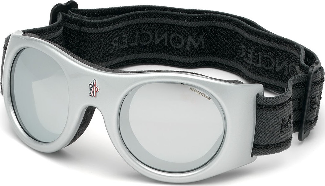 Moncler Shield Sunglasses w/ Head Strap