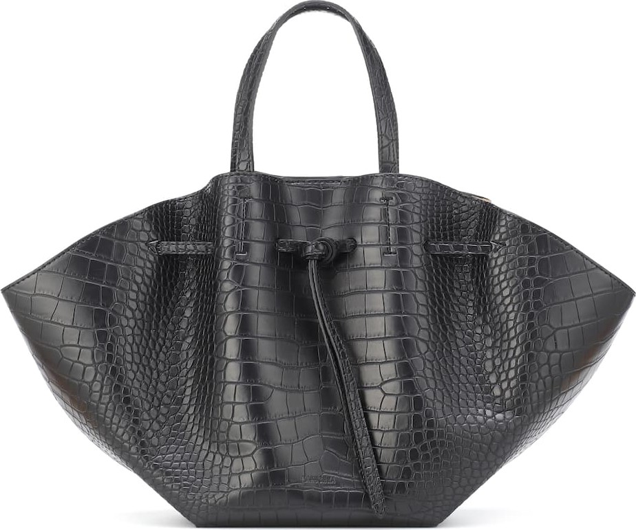 Nanushka Lynne croc-effect tote