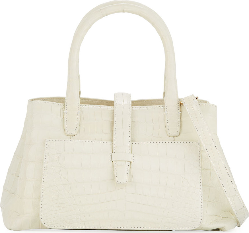 Nancy Gonzalez Astrid Medium Crocodile Tote Bag