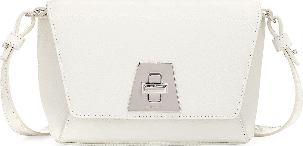 Akris Anouk Little Day Calf Leather Crossbody Bag