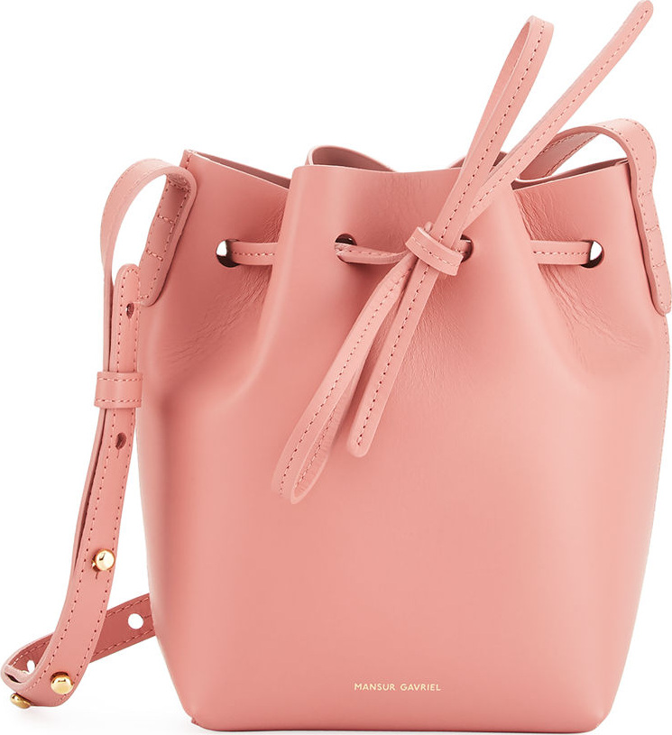 Mansur Gavriel Calf Leather Mini Mini Bucket Bag