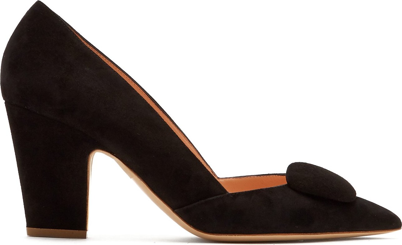 Rupert Sanderson Mabel point-toe suede pumps