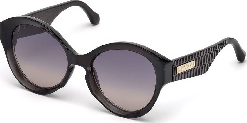 Roberto Cavalli Gradient Round Sunglasses