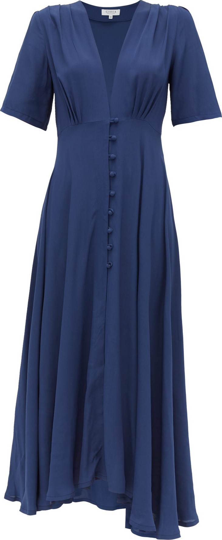 Gioia Bini Carolina short-sleeved cady dress