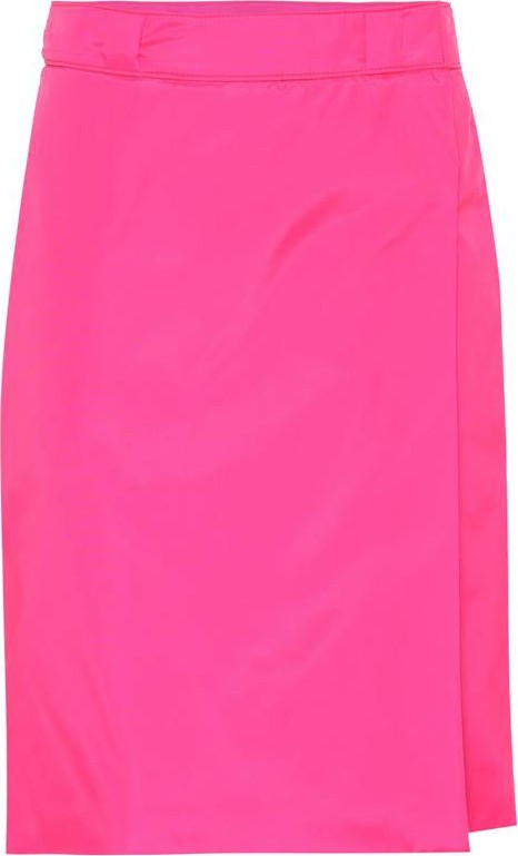 Prada Wrap-front skirt