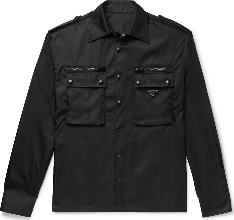 Prada Nylon-Gabardine Overshirt