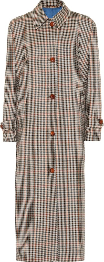Giuliva Heritage Collection The Maria checked wool coat