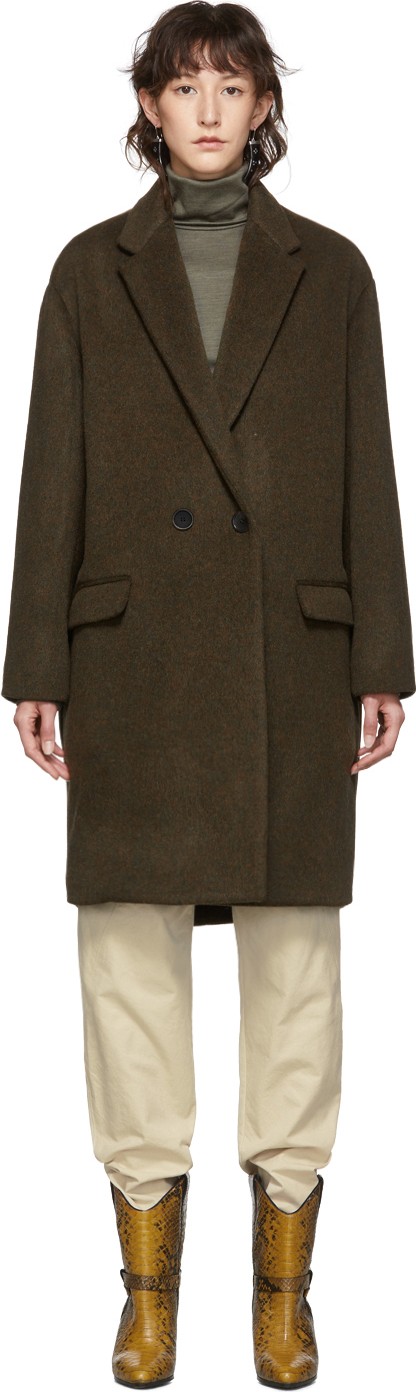 Isabel Marant Brown Filipo Timeless Coat