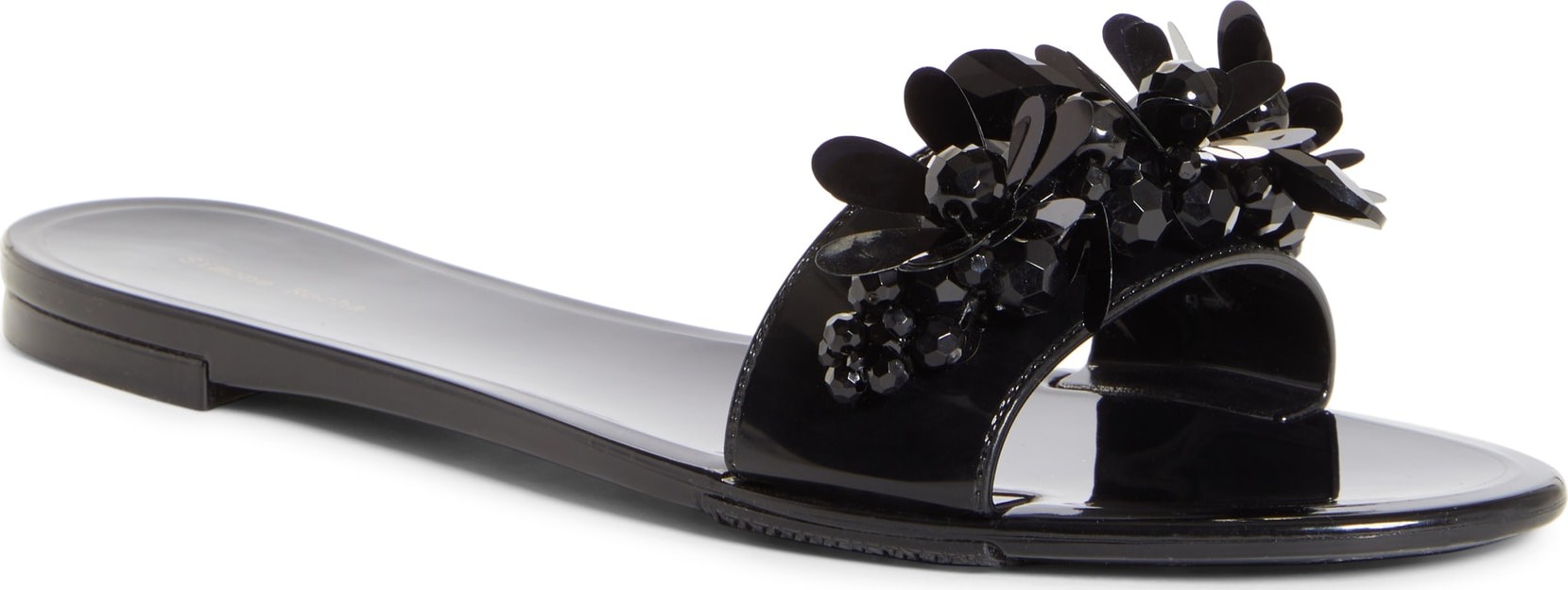 Simone Rocha Embellished Jelly Slide Sandal