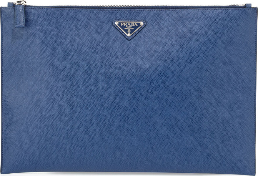 Prada Leather Portfolio Case